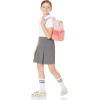 imageAmazon Essentials Girls Uniform Scooter Skirts MultipacksGrey