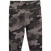 imageAmazon Essentials Girls and Toddlers Active Capri Legging MultipacksBlackGrey Camo