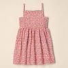 imageAmazon Essentials Girls and Toddlers Cotton Strappy Midi DressBeige Hot Pink Posey Floral