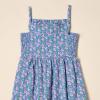 imageAmazon Essentials Girls and Toddlers Cotton Strappy Midi DressBlue Posey Floral