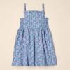 imageAmazon Essentials Girls and Toddlers Cotton Strappy Midi DressBlue Posey Floral