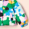 imageAmazon Essentials Girls and Toddlers Cropped FullZip Puffer Jacket Quilted Matte or Sherpa FleeceGeo Camo