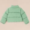 imageAmazon Essentials Girls and Toddlers Cropped FullZip Puffer Jacket Quilted Matte or Sherpa FleeceSage Green