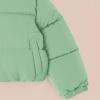 imageAmazon Essentials Girls and Toddlers Cropped FullZip Puffer Jacket Quilted Matte or Sherpa FleeceSage Green
