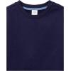 imageAmazon Essentials Girls and Toddlers Fleece Crewneck Pullover Sweatshirts Pack of 2Navy