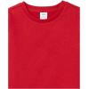 imageAmazon Essentials Girls and Toddlers Fleece Crewneck Pullover Sweatshirts Pack of 2Red