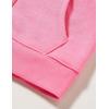 imageAmazon Essentials Girls and Toddlers Fleece ZipUp Hoodie Sweatshirt  Discontinued ColorsBright Pink