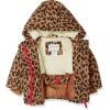 imageAmazon Essentials Girls and Toddlers Heavyweight Hooded Puffer Coat WaterResistantCamel Cheetah Print