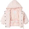 imageAmazon Essentials Girls and Toddlers Heavyweight Hooded Puffer Coat WaterResistantLight Mauve