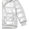 imageAmazon Essentials Girls and Toddlers Heavyweight Hooded Puffer Coat WaterResistantMetallic Silver