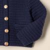 imageAmazon Essentials Girls and Toddlers Knit CardiganNavy