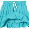 imageAmazon Essentials Girls and Toddlers Knit Skorts with Elastic Waist and Builtin Breathable Shorts Pack of 3Teal Blue