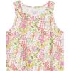 imageAmazon Essentials Girls and Toddlers Knit Sleeveless Tank Play Dress Pack of 2Pink StripeWhite Floral