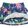 imageAmazon Essentials Girls and Toddlers Knitted Ruffle Scooter Skirts Previously Spotted Zebra MultipacksNavy JunglePinkPurple Fries