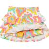 imageAmazon Essentials Girls and Toddlers Knitted Ruffle Scooter Skirts Previously Spotted Zebra MultipacksNavyPink CandyWhite Rainbow Print