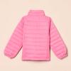 imageAmazon Essentials Girls and Toddlers Lightweight WaterResistant Hooded Packable Mock Puffer JacketBright Pink