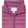 imageAmazon Essentials Girls and Toddlers Lightweight WaterResistant Hooded Packable Mock Puffer JacketDusty Purple