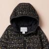 imageAmazon Essentials Girls and Toddlers Lightweight WaterResistant Packable Hooded Puffer JacketBlack Stars