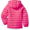 imageAmazon Essentials Girls and Toddlers Lightweight WaterResistant Packable Hooded Puffer JacketDark Pink