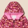 imageAmazon Essentials Girls and Toddlers Lightweight WaterResistant Packable Hooded Puffer JacketLight Burgundy Mushroom