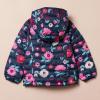imageAmazon Essentials Girls and Toddlers Lightweight WaterResistant Packable Hooded Puffer JacketNavy Floral