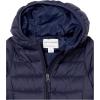 imageAmazon Essentials Girls and Toddlers Long Lightweight Hooded Puffer JacketDark Navy
