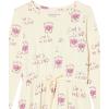 imageAmazon Essentials Girls and Toddlers LongSleeve Elastic Waist TShirt DressPurpleAnimal
