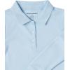 imageAmazon Essentials Girls and Toddlers LongSleeve Interlock Polo Shirts MultipacksLight Blue