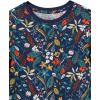 imageAmazon Essentials Girls and Toddlers LongSleeve Knit Thermal TShirt Pack of 3Bottle GreenNavy FloralWhite Horses