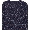 imageAmazon Essentials Girls and Toddlers LongSleeve Knit Thermal TShirt Pack of 3Navy FloralWhite StripeYellow