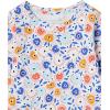 imageAmazon Essentials Girls and Toddlers LongSleeve TShirts MultipacksBlueDot Floral