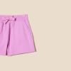 imageAmazon Essentials Girls and Toddlers PullOn Shorts Pack of 3MauveApplesUnicorn