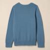 imageAmazon Essentials Girls and Toddlers Pullover Crewneck SweaterBlue Cat