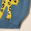 imageAmazon Essentials Girls and Toddlers Pullover Crewneck SweaterBlue Cat