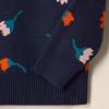 imageAmazon Essentials Girls and Toddlers Pullover Crewneck SweaterDark Navy Flower Stems