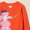 imageAmazon Essentials Girls and Toddlers Pullover Crewneck SweaterTomato Red
