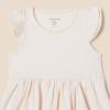 imageAmazon Essentials Girls and Toddlers Ruffle Jersey Tunic Pack of 3BeigeOatmeal HeatherPastel Yellow