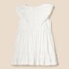 imageAmazon Essentials Girls and Toddlers Ruffle Woven DressWhite