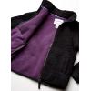 imageAmazon Essentials Girls and Toddlers Sherpa Fleece FullZip JacketBlack