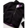 imageAmazon Essentials Girls and Toddlers Sherpa Fleece FullZip JacketBlack