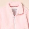 imageAmazon Essentials Girls and Toddlers Sherpa Fleece FullZip JacketLight Pink