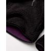 imageAmazon Essentials Girls and Toddlers Sherpa Fleece QuarterZip JacketBlack