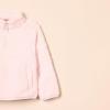 imageAmazon Essentials Girls and Toddlers Sherpa Fleece QuarterZip JacketLight Pink