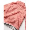 imageAmazon Essentials Girls and Toddlers Sherpa Fleece QuarterZip JacketMauve