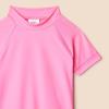 imageAmazon Essentials Girls and Toddlers Short Sleeve Rashguard TShirtHot Pink
