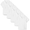 imageAmazon Essentials Girls and Toddlers Short Sleeve Uniform Interlock Polo Shirt MultipacksWhite