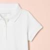 imageAmazon Essentials Girls and Toddlers Short Sleeve Uniform Interlock Polo Shirt MultipacksWhite