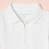 imageAmazon Essentials Girls and Toddlers Short Sleeve Uniform Interlock Polo Shirt MultipacksWhite
