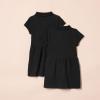 imageAmazon Essentials Girls and Toddlers ShortSleeve Pique Polo Dress MultipacksBlack