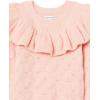 imageAmazon Essentials Girls and Toddlers Soft Touch Ruffle SweaterLight Pink